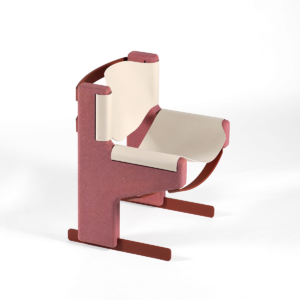 Bold chair framboise by Christophe de la Fontaine DANTE - Goods and Bads
