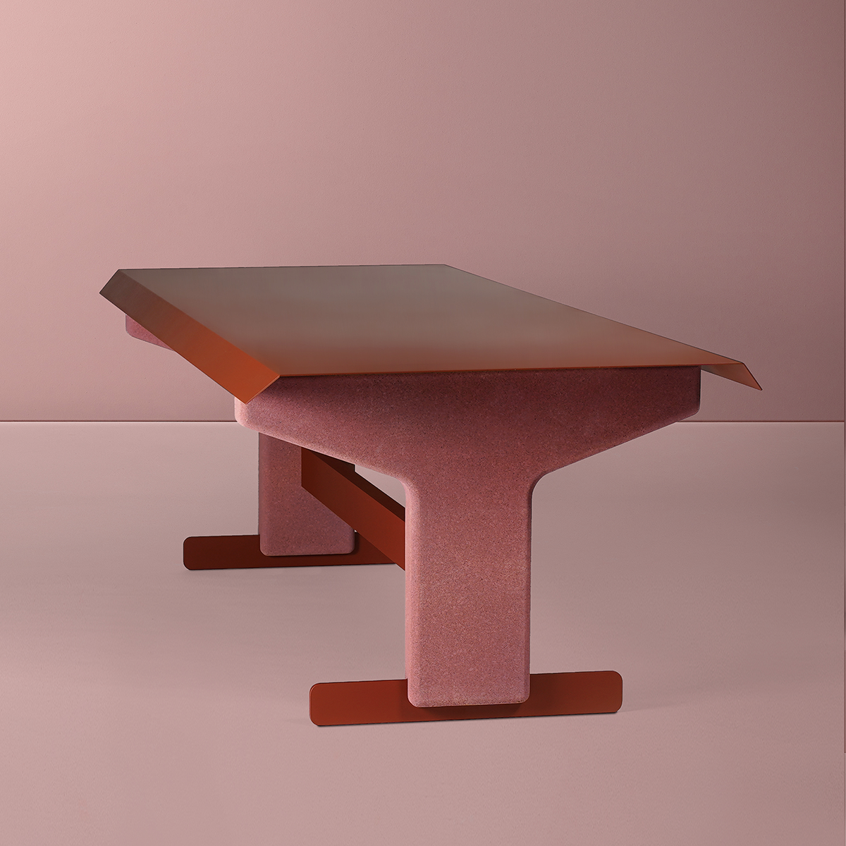Bold's table framboise by Christophe de la Fontaine DANTE - Goods and Bads